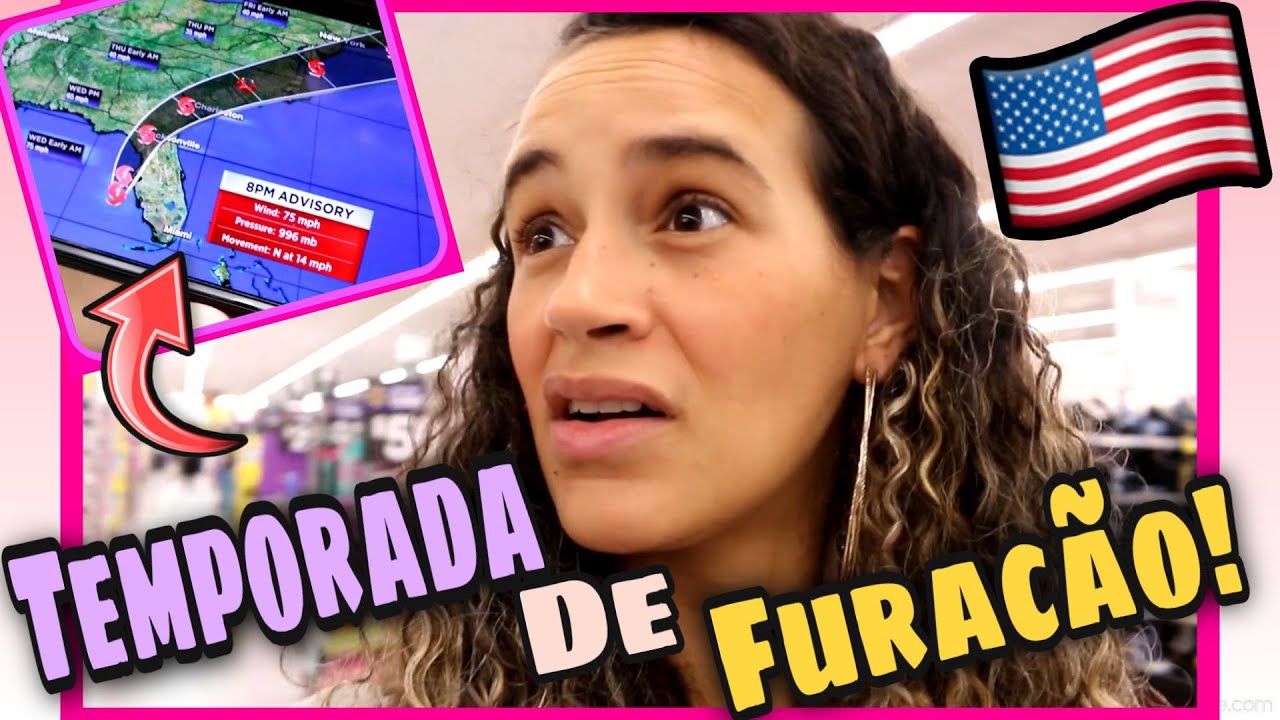 PREPARA&Ccedil;&Atilde;O para a TEMPORADA de FURAC&Atilde;O na FL&Oacute;RIDA! Compras no Walmart!