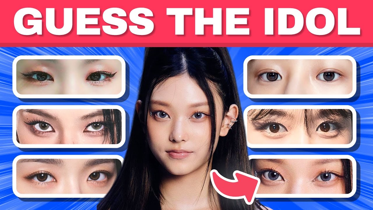 УГАДАЙТЕ KPOP-АЙДОЛА ПО ГЛАЗАМ 👀 | KPOP-ВИКТОРИНА 2025