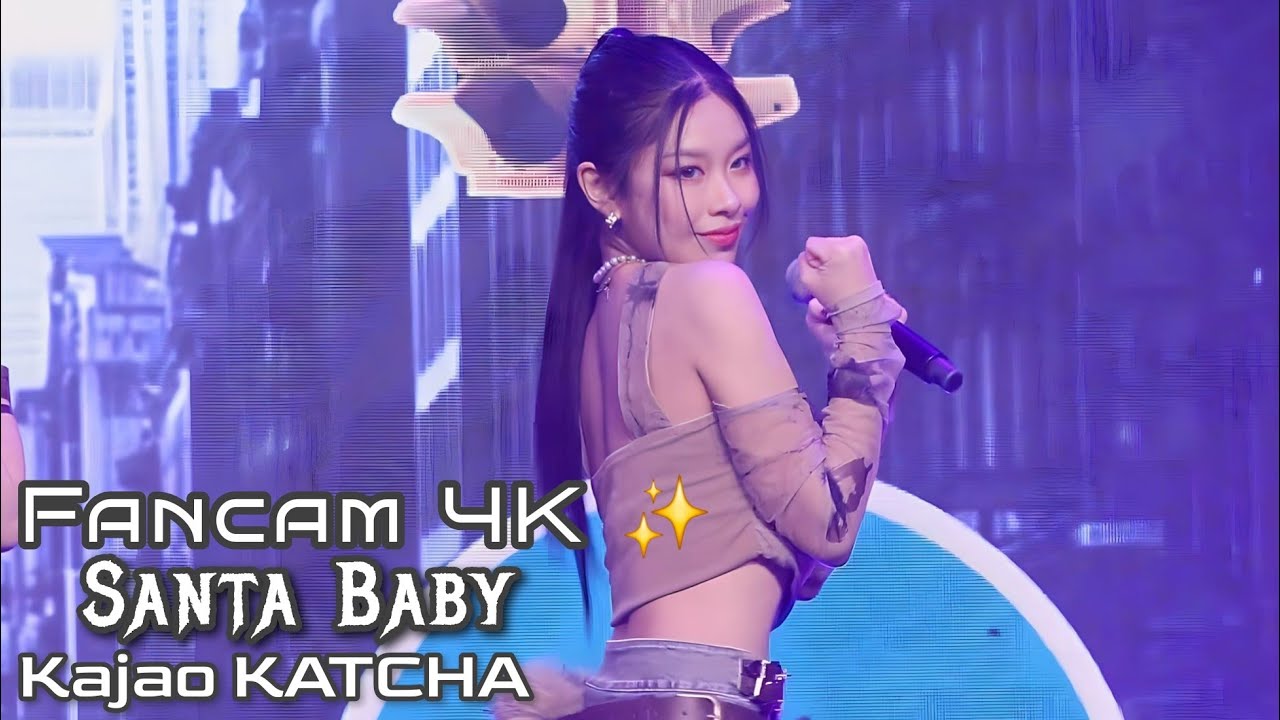 Kajao KATCHA 'Santa Baby' 4K Fancam | T-DAY Music Playground #15 260124