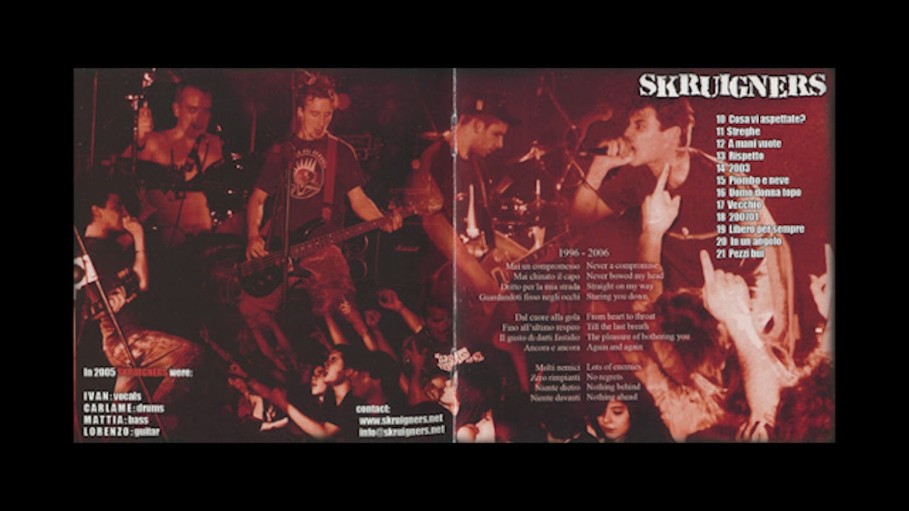 Skruigners - Night of the speed demons (Full live album) - 2005