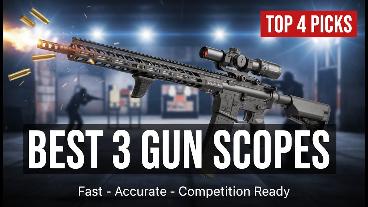 4 лучших прицела и оптики для оружия в 2025 году