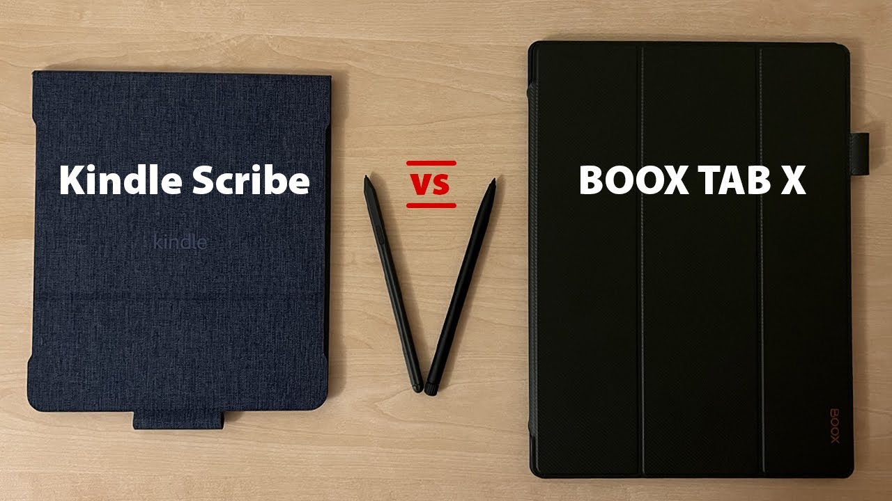 BOOX Tab X - Kindle Scribe Killer for PDFs? (Head-to-Head Comparison)