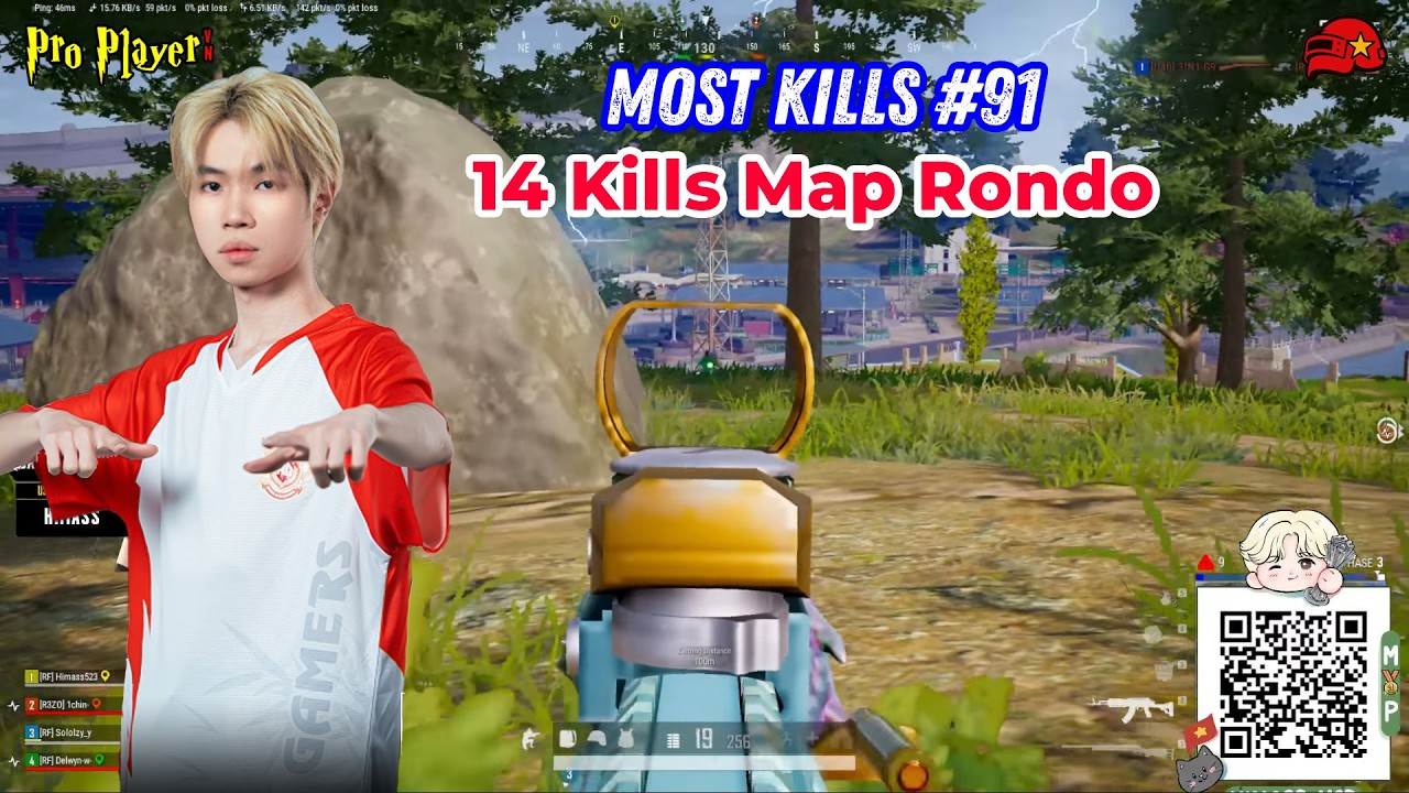 PUBG PC I Most Kills #91 I 14 Kills Map Rondo