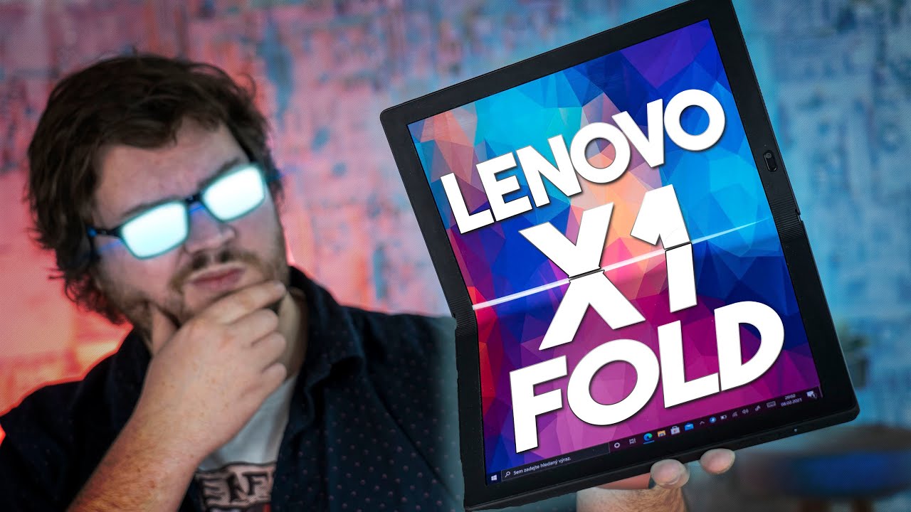 První notebook s ohebným displejem na světě! Lenovo X1 FOLD! (RECENZE # 1284)