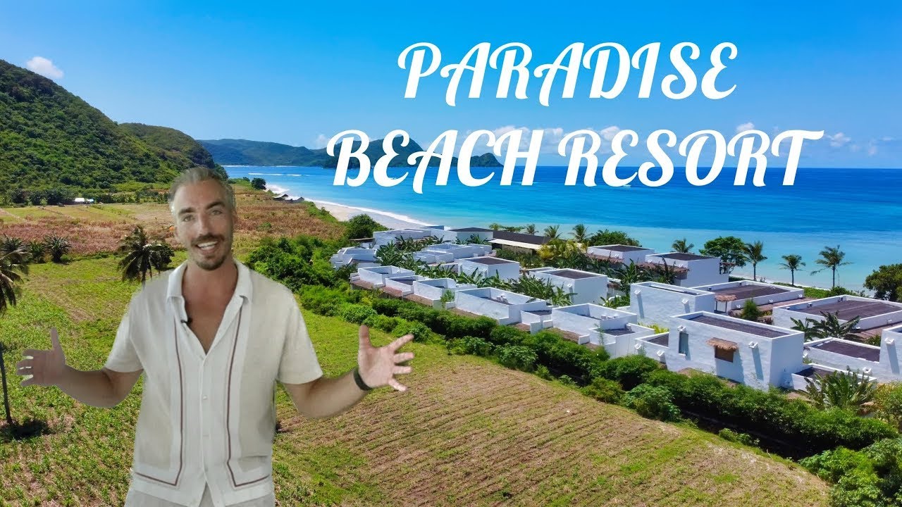 Touring a PARADISE BEACHFRONT VILLA of the Coast of BALI - Lombok, Indonesia