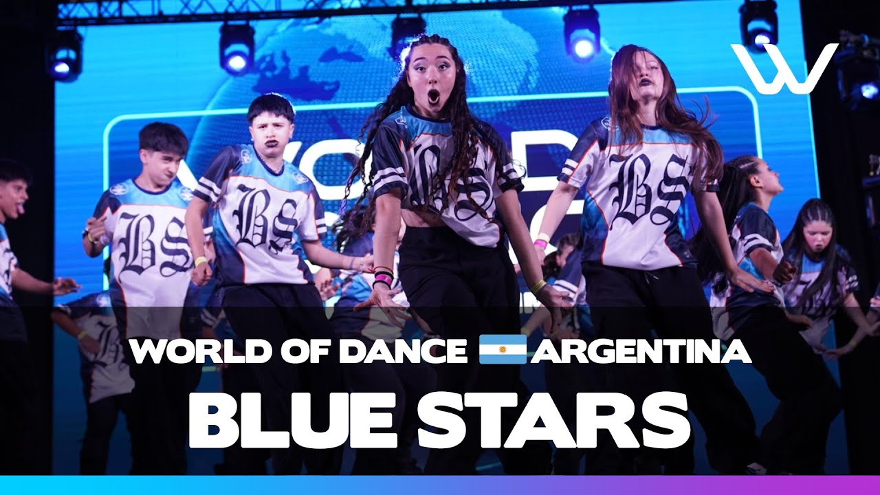BLUE STAR | 2-е место в младшем командном дивизионе | World of Dance Argentina 2025 | #wodarg25