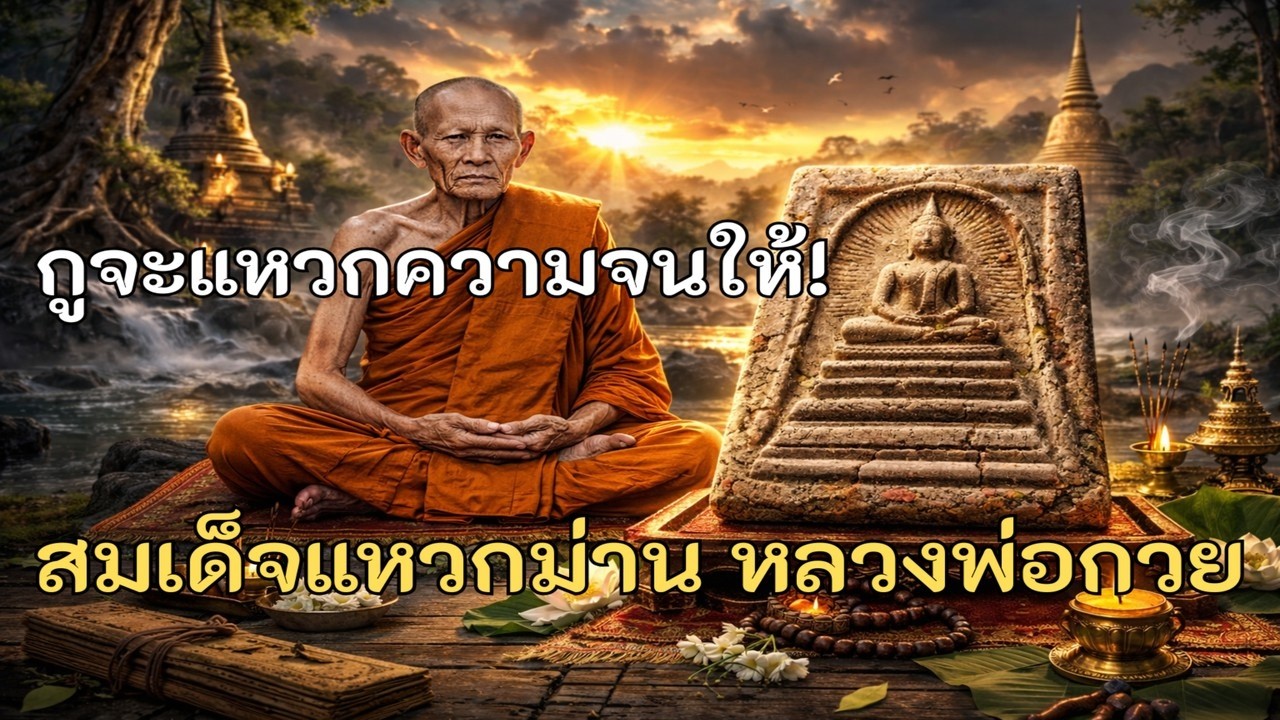 เจาะตำนานสมเด็จแหวกม่าน หลวงพ่อกวย มวลสารผีผสมหลัก พลิกชีวิตหนีตาย ไม่ต่ำกว่าคน ไม่จนกว่าเขา