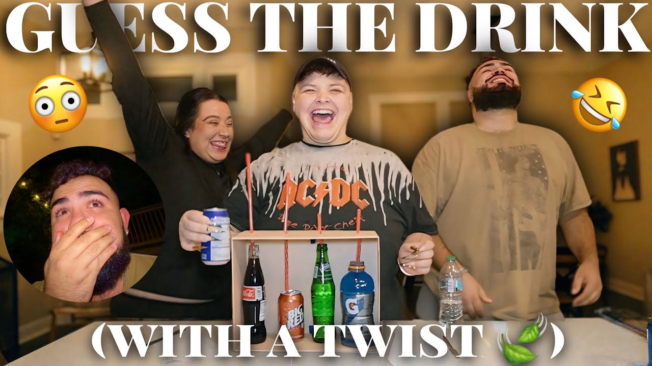 guess the drink.. with a twist 🍃😳