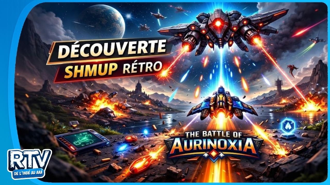 The Battle of Aurinoxia – Un SHMUP rétro ultra nerveux… ça part en BULLET HELL !
