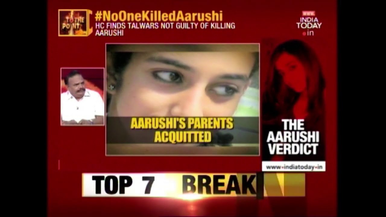 To The Point: Justice Served, But Who Killed Aarushi?