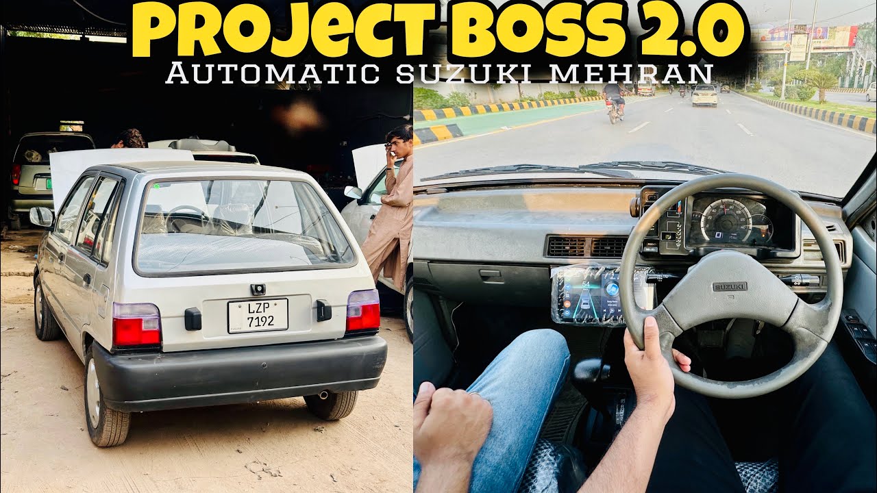 Suzuki Mehran Converted into 660cc Automatic | Power Steering | Brake Servo | Full Upgrade