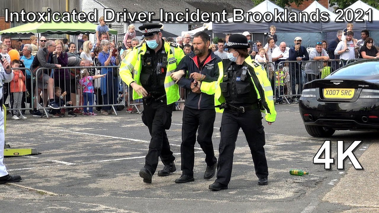 The annual 'Staged Incident' at Brooklands Emergency Service Day 2021