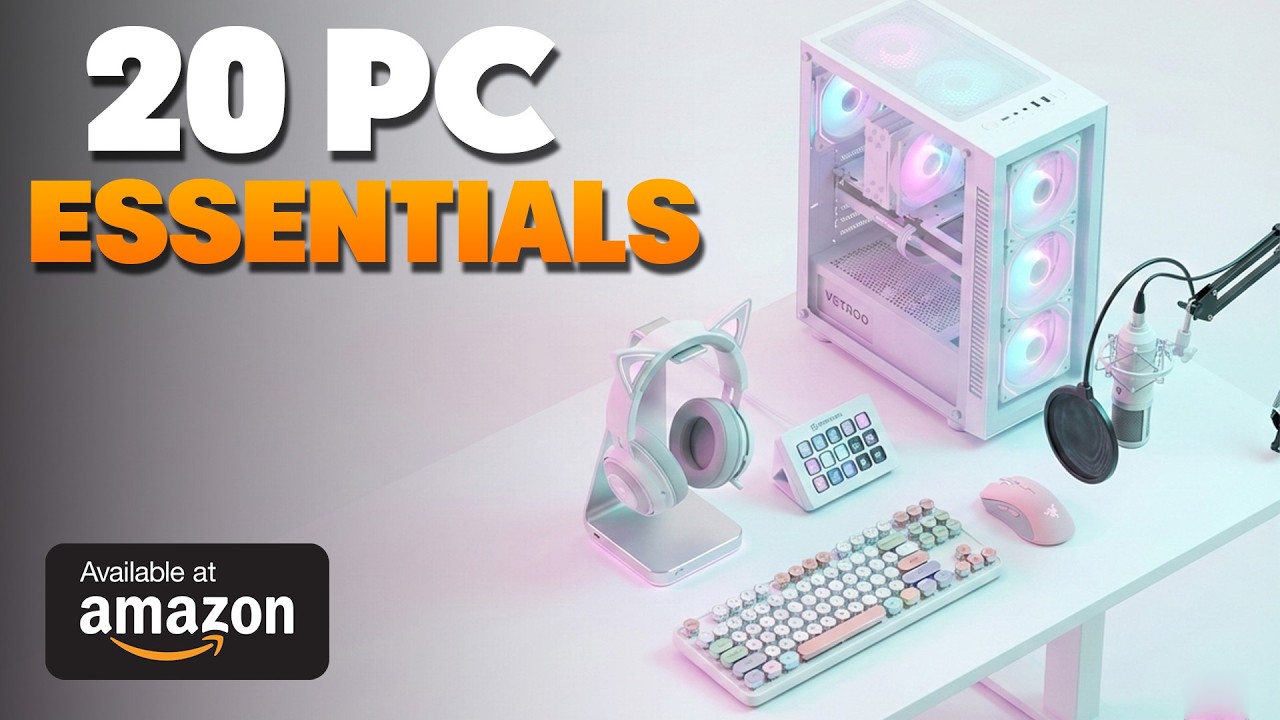 20 Essential PC Accessories on Amazon That Boost Performance