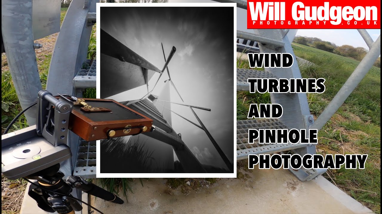 Pinhole photography around some local wind turbines.