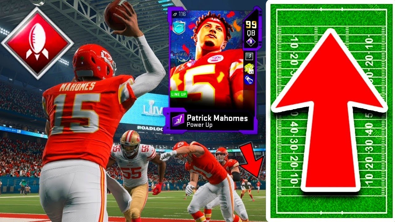 Patrick Mahomes Throwing 100 YARD TOUCHDOWNS in Madden 20