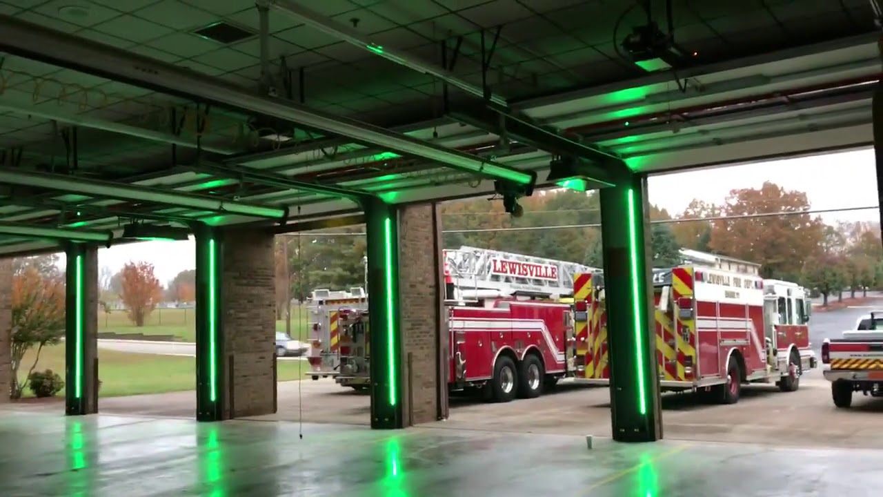 LED Garage Door Warning Lights