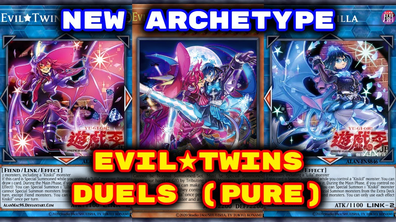 Yugioh - Evil★Twins Duels (Live Evil Kisikil Lilla) (Deck Download in Description) (New Archetype)