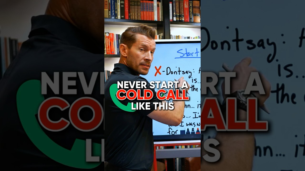 Исправьте это немедленно для своих холодных звонков‼️