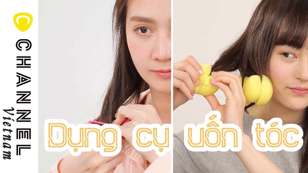 Không cần máy làm tóc nữa! 3 dụng cụ uốn tóc