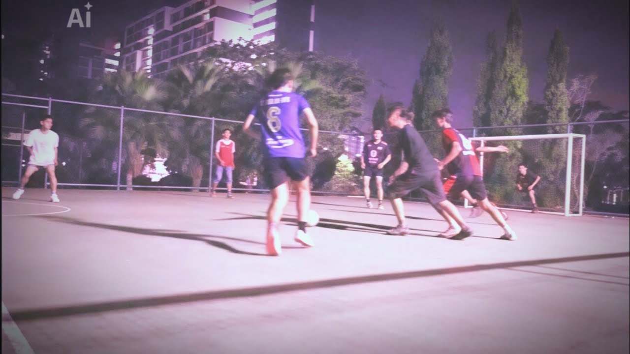 Crazy Street Football Match at Night! ⚽ Local Game Highlights