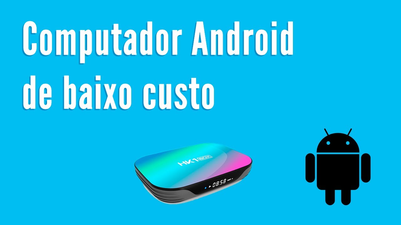 Usando uma  TV BOX como PC! Android 9 - Um computador de baixo custo!
