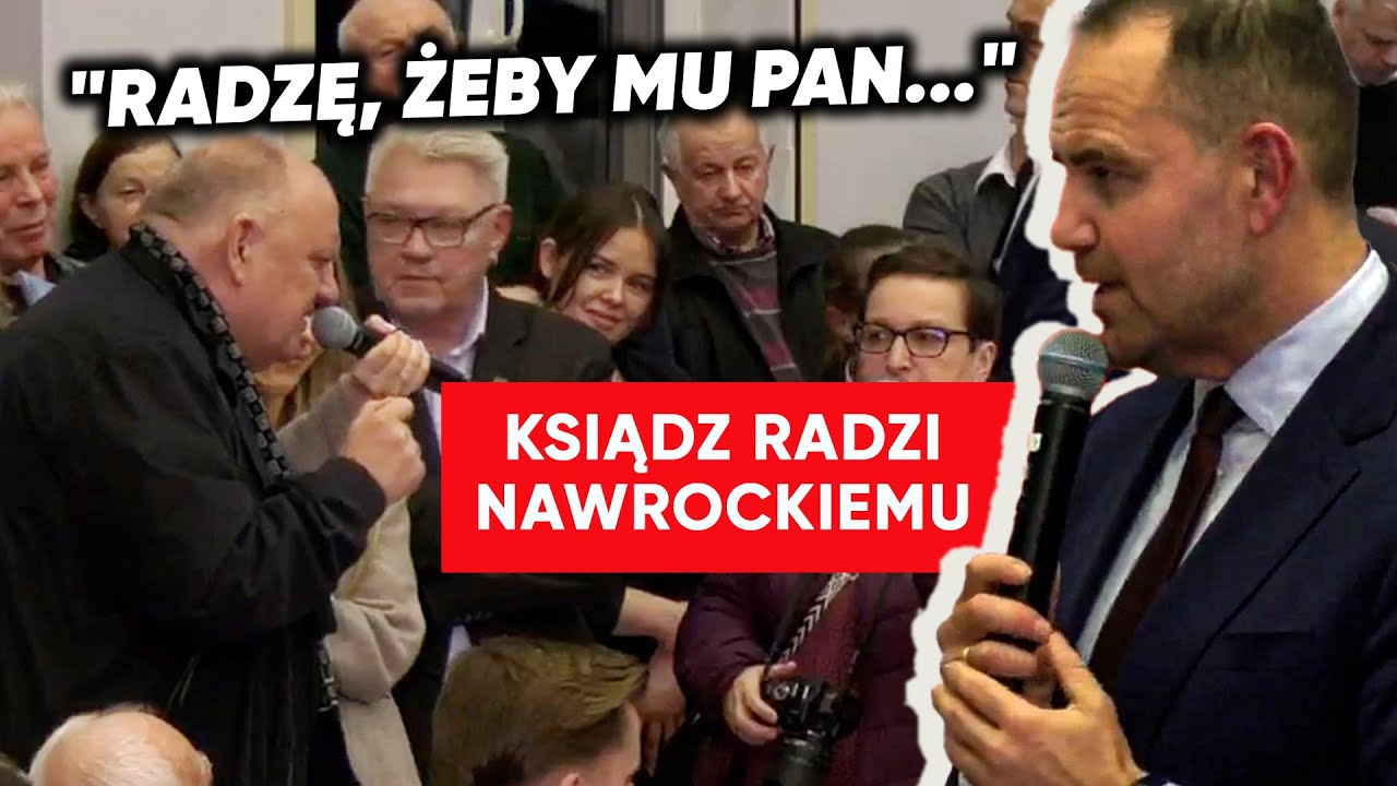 Ksiądz miał szokującą radę dla Nawrockiego. Zbulwersowani sytuacją w Ciechanowie