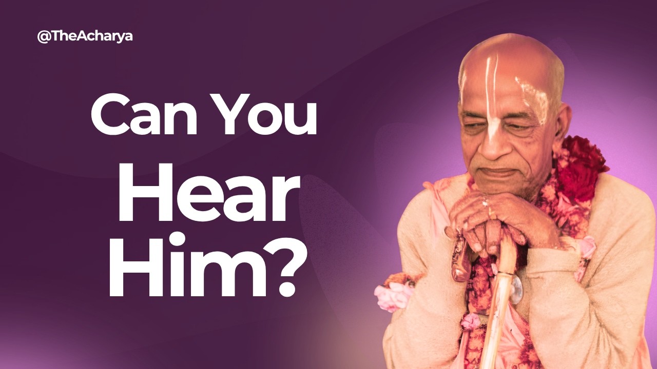 Why God Speaks From Within | SB 2.4.3-4 |  Los Angeles, US | Srila Prabhupada