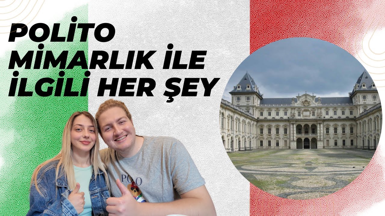 POLİTO MİMARLIK MEZUNU ARKADAŞIMA MERAK EDİLEN TÜM SORULARI SORDUM  @PolitecnicodiTorinoChannel