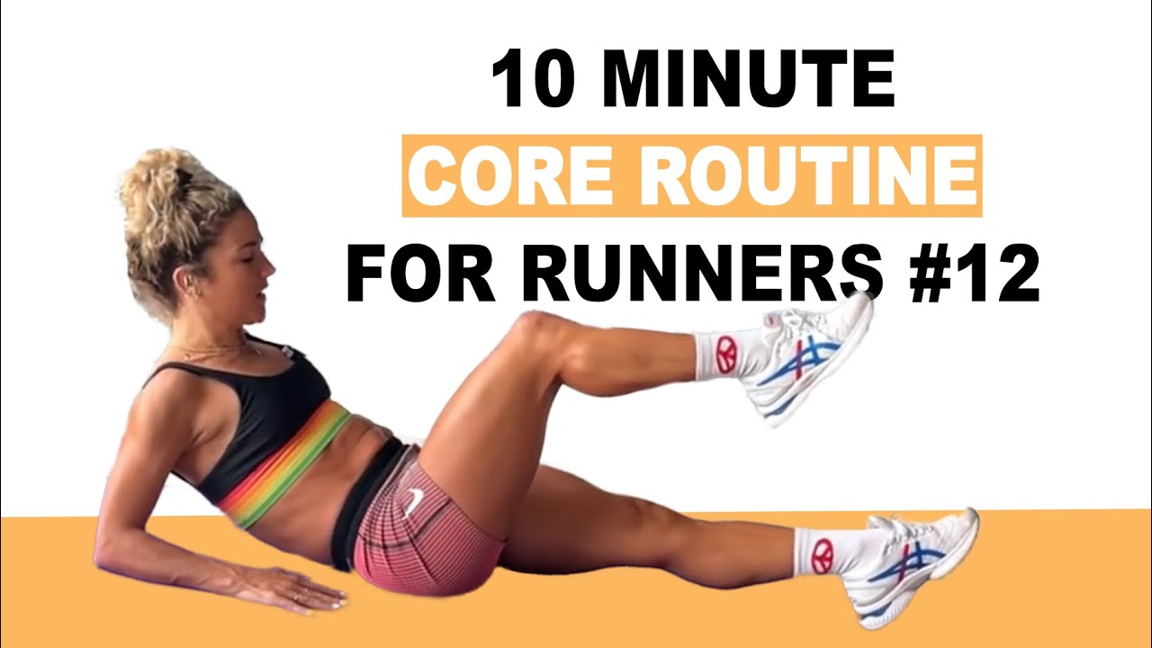 Pilates for runners - CORE FOR RUNNERS 10 min session [ Post run core strength #11 ]