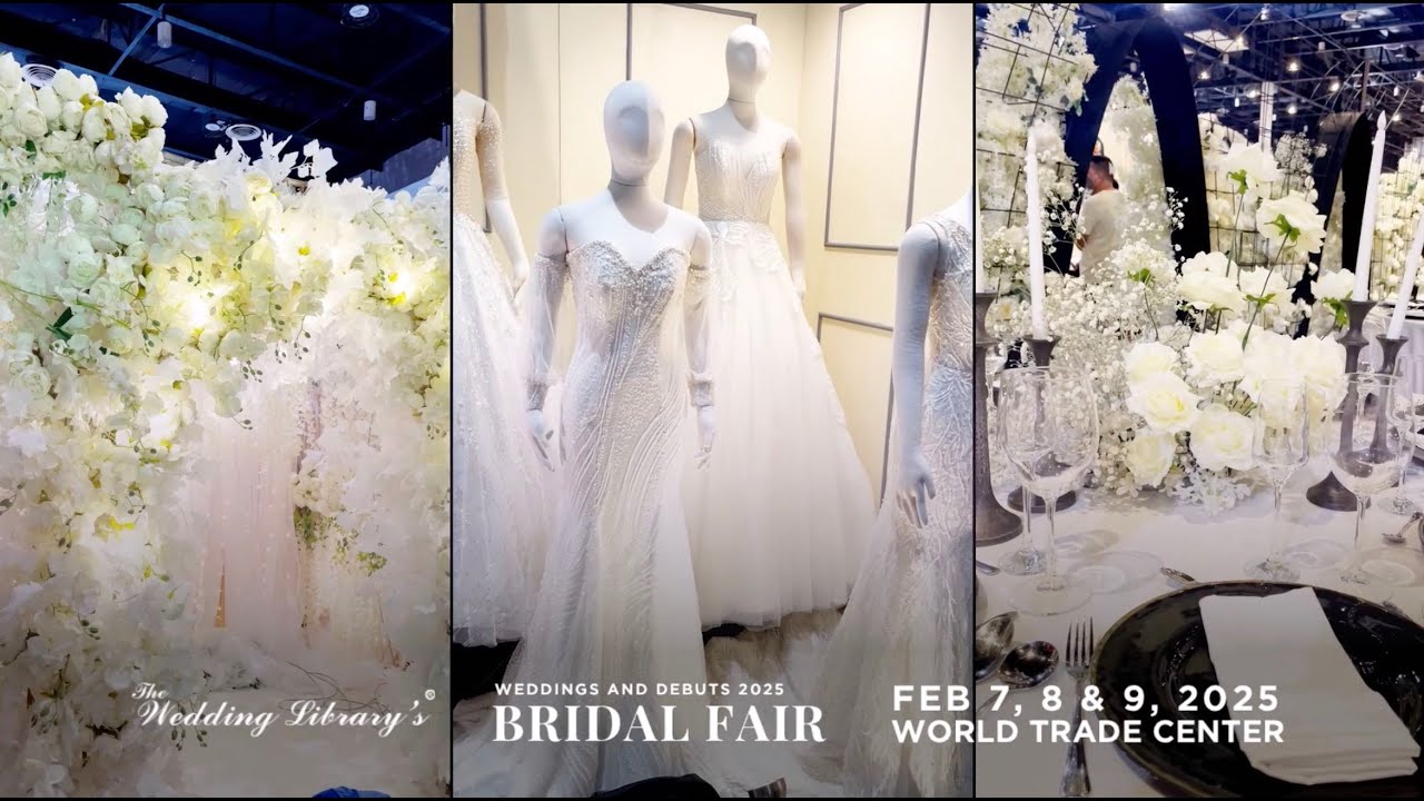 The Wedding Library's Bridal Fair Event Teaser | Bridal Fair 2025 | Feb 7 - 9 World Trade Center
