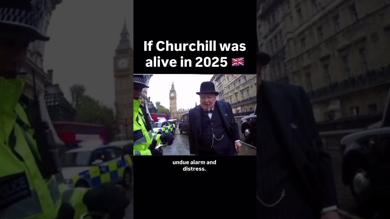 if Churchill was alive in 2025 