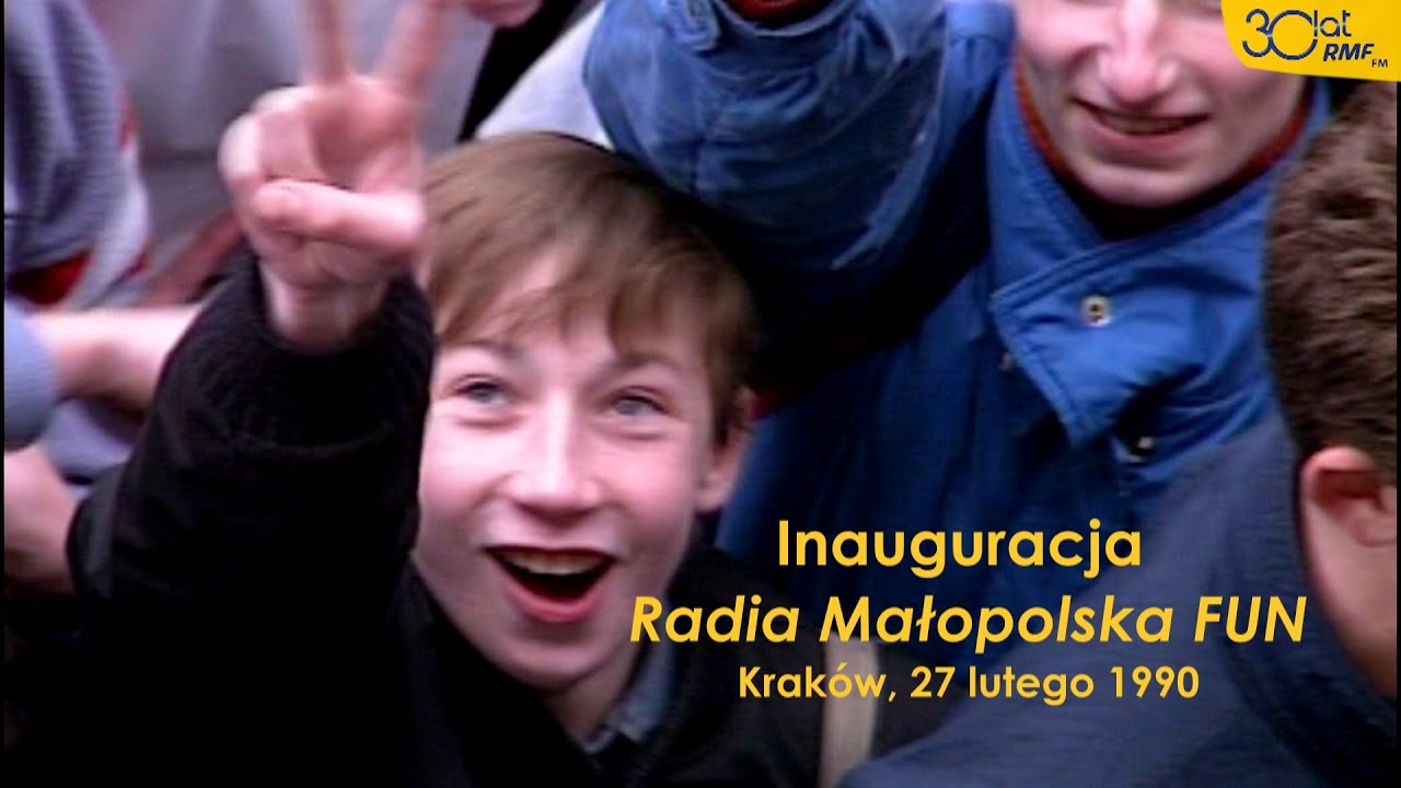 Inauguracja Radia Małopolska FUN - pierwsza niezależna stacja w Europie Centralnej -  reportaż