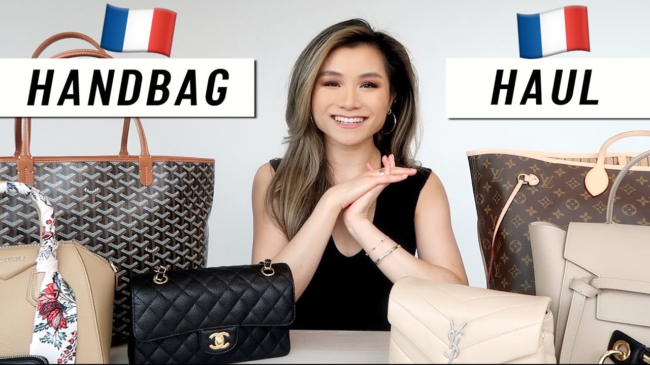 DESIGNER HANDBAG HAUL (Paris) & VAT refund shopping | Designer Handbag Collection 2020 | Miss Louie