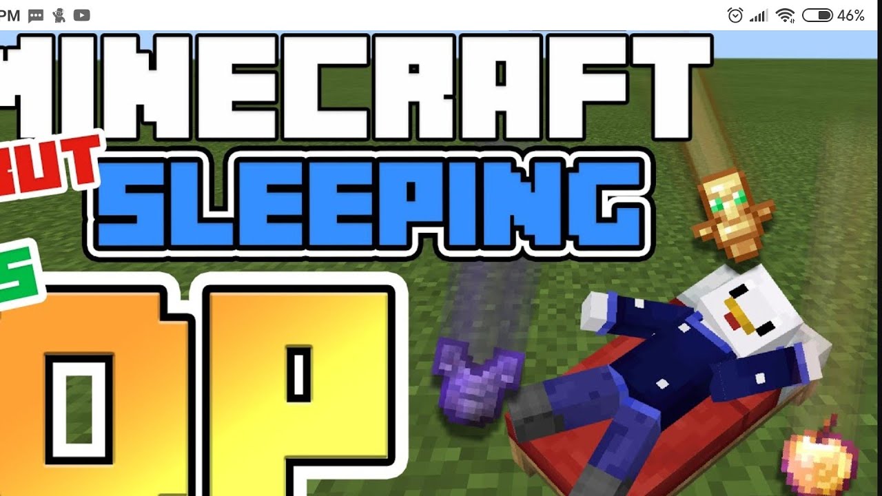 100 DAYS  GIVES SLEEPING OP ITEM  IN Minecraft