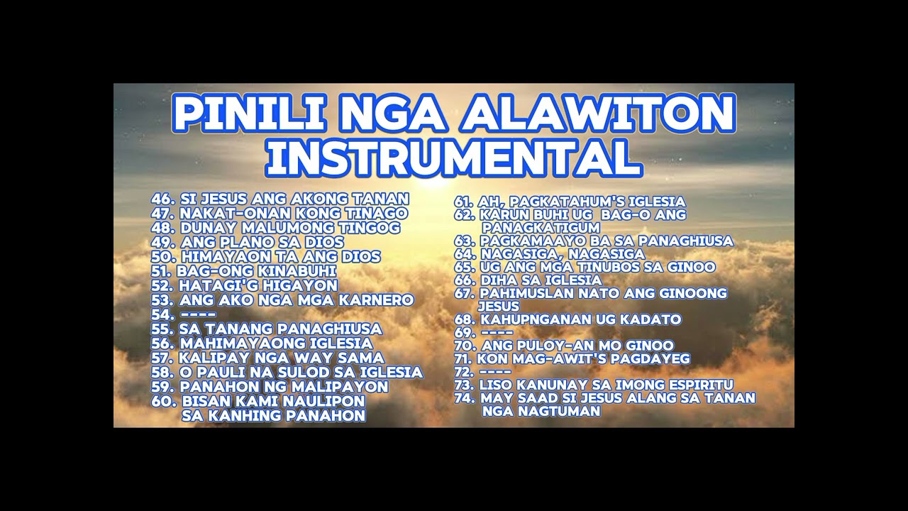 PINILI NGA ALAWITON INSTRUMENTAL PAGE 46-74