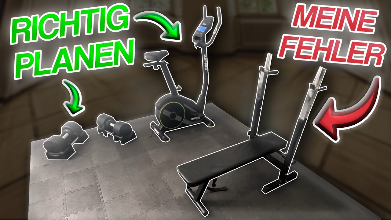 Homegym einrichten: Was ich jetzt anders machen würde!