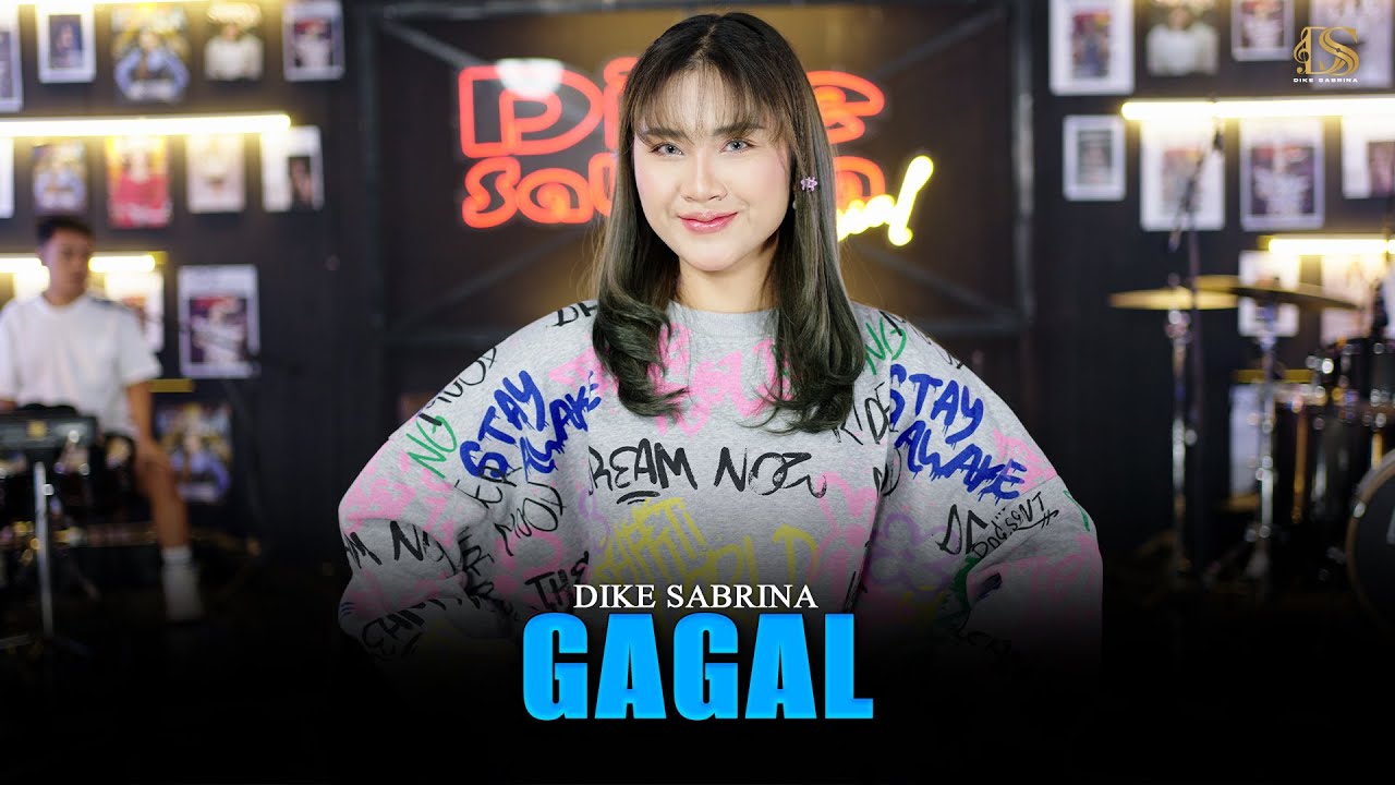 DIKE SABRINA - GAGAL ( Official Live Music Video ) | DS MUSIC