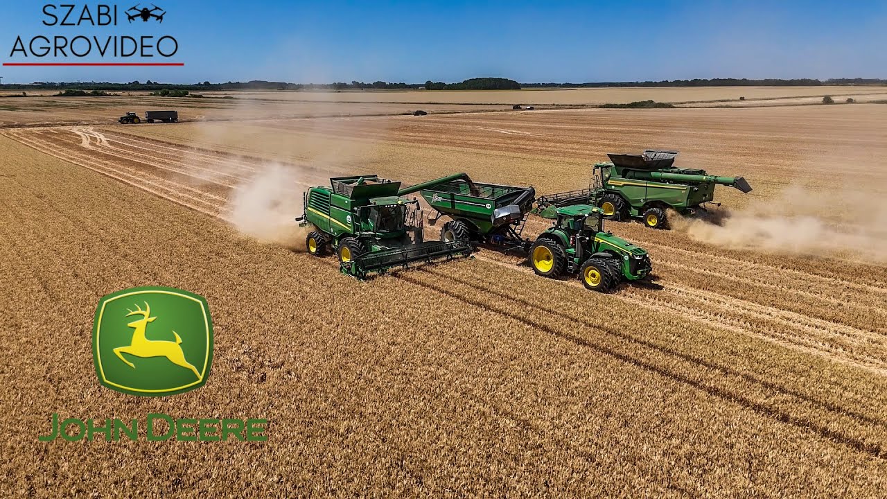 Wheat Harvest 2025 | Búza Aratás | John Deere S7 900🤯 | JD Team