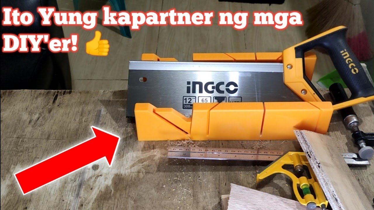 INGCO Miter Box | Ang kapartner ng DIY'er | Unboxing and Review | Katuwang nyo sa woodworking projct