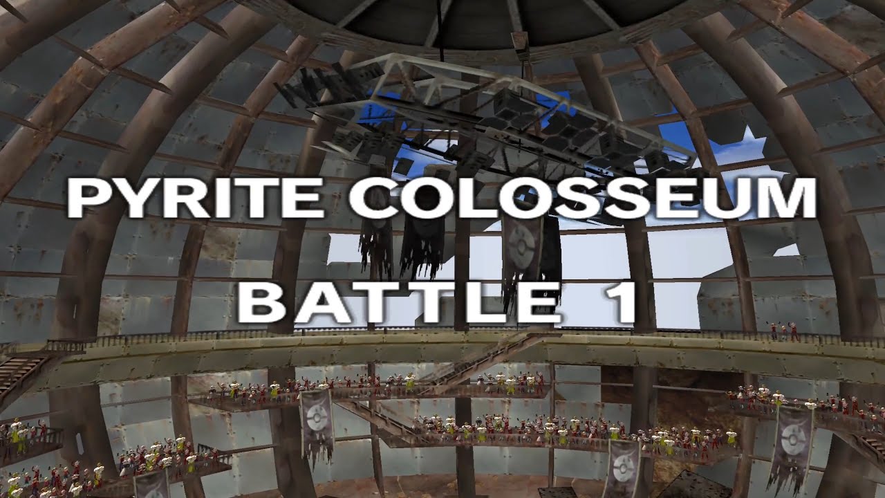 PYRITE COLOSSEUM [ALL 4 ROUNDS] | Pokémon XD: Gale of Darkness