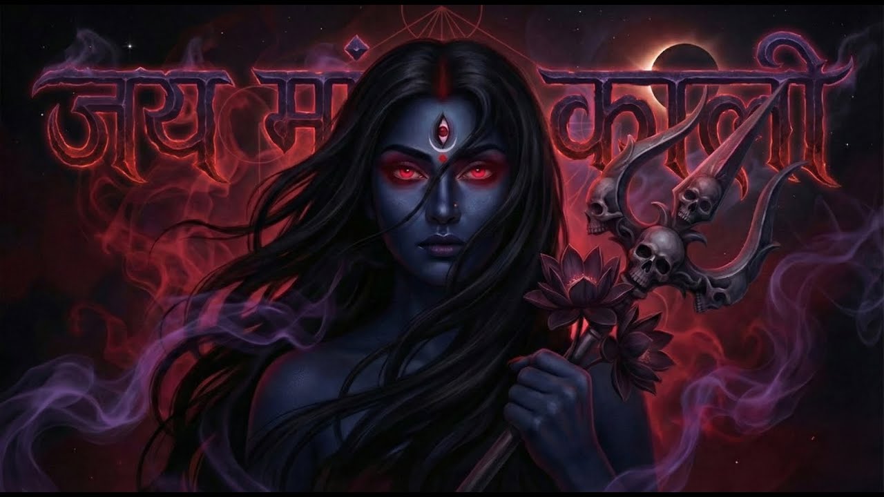 जय माँ काली | Female Divine Voice | Goosebumps Kali Bhajan | Dark Aesthetic Shakti Song | kuspark