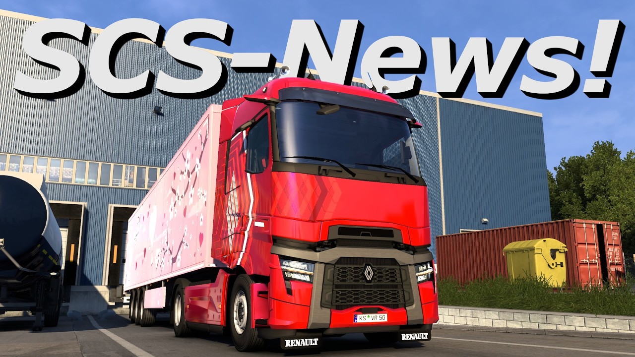 SCS-News! BeNeLux & MEHR! / Euro Truck Simulator 2 / 1.58 / Deutsch