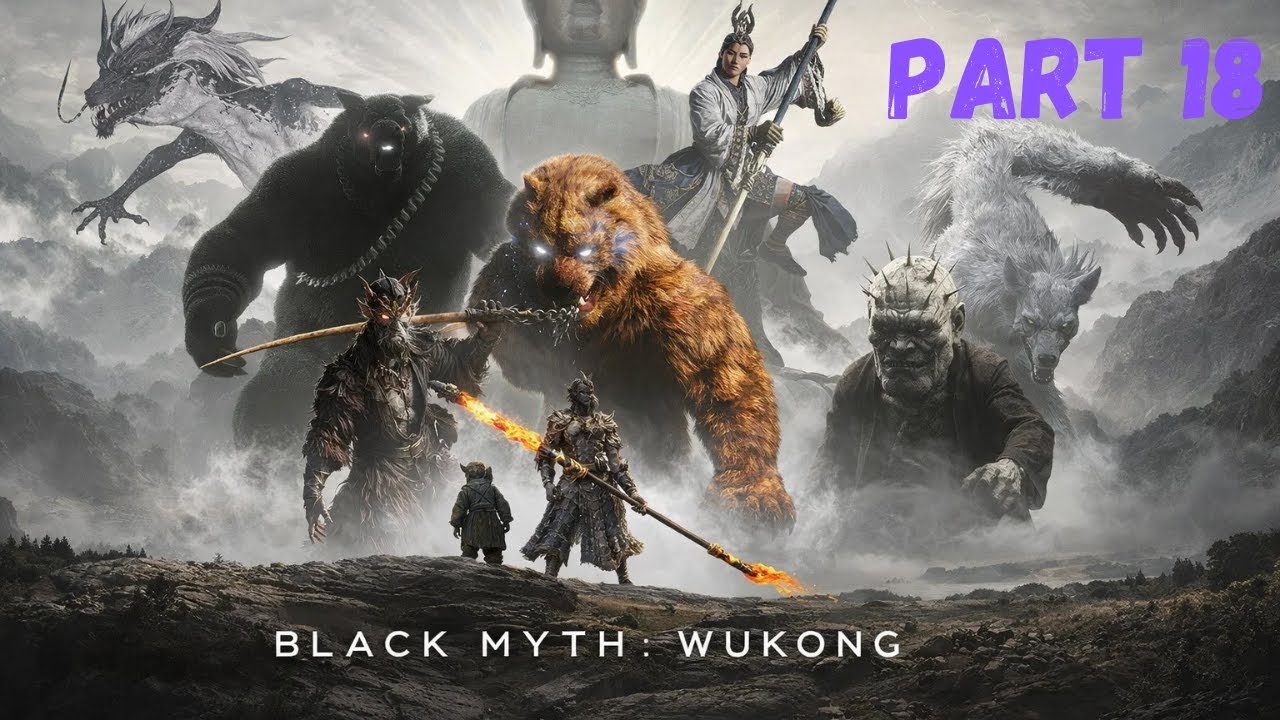 Black Myth: Wukong Part 18 — Five Element Carts+ Side Bosses → Bishui Cave Entrance | 4K60
