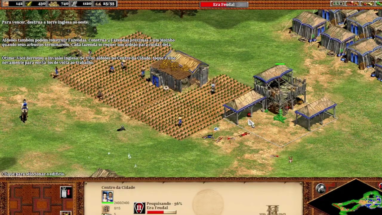 Age of empires II - Tutorial - The Age of Kings - T1 Ep 5 - Portugues - Br