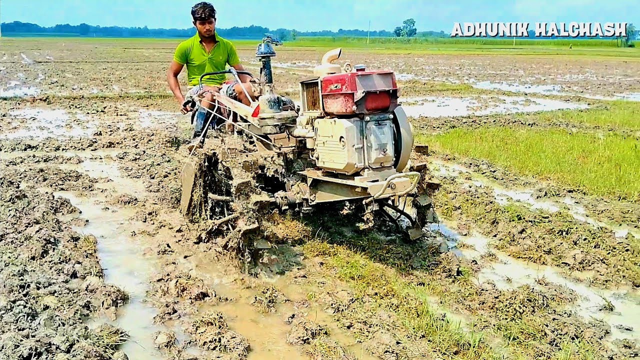 ২৮ ফাল এ সি আয় পাওয়ার টিলার ২৫hp / 28 Fall ACI Power Tiller video / Mini Tractor /#adhunik_halchash