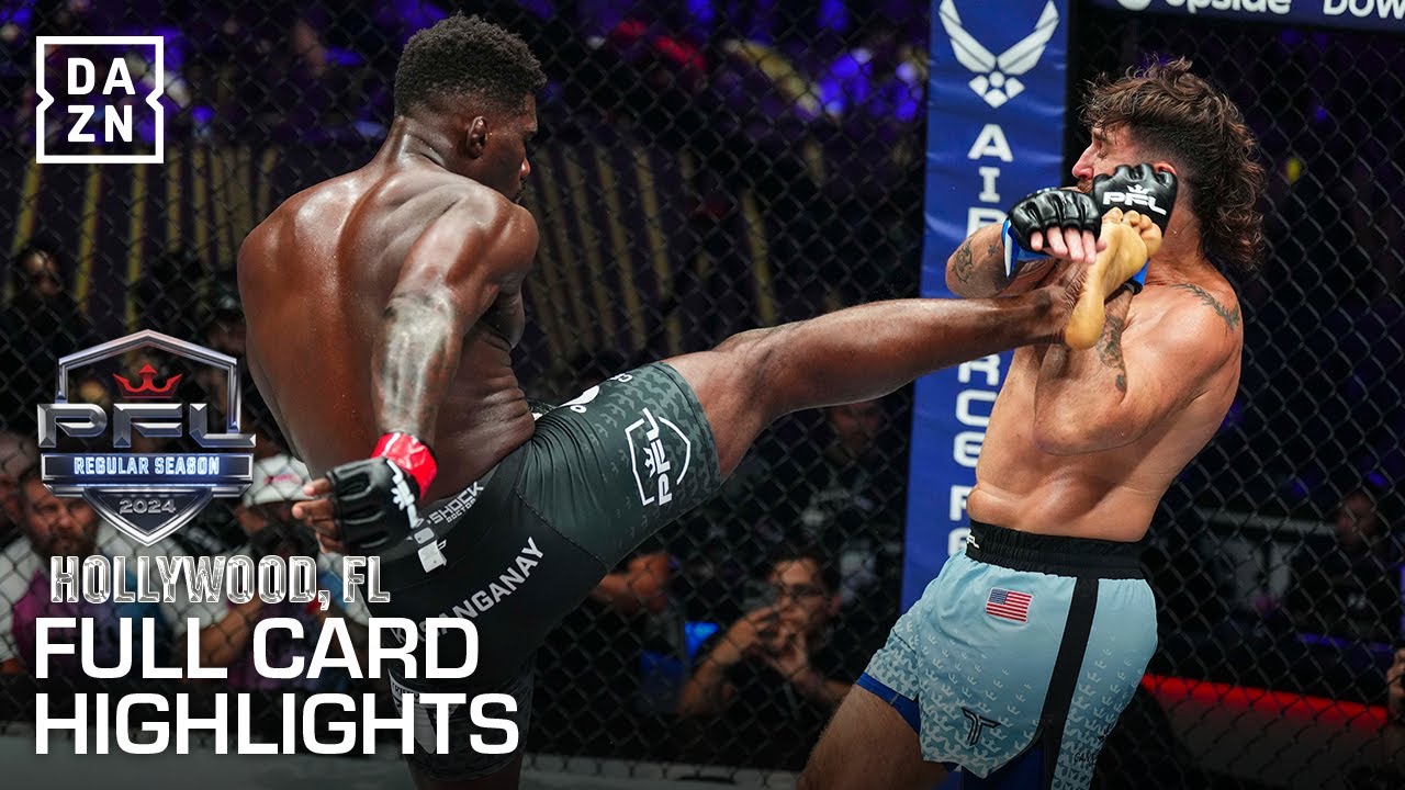 PFL Hollywood Regular Season Playoffs | Kasanganay vs. Silveira Full Card Highlights