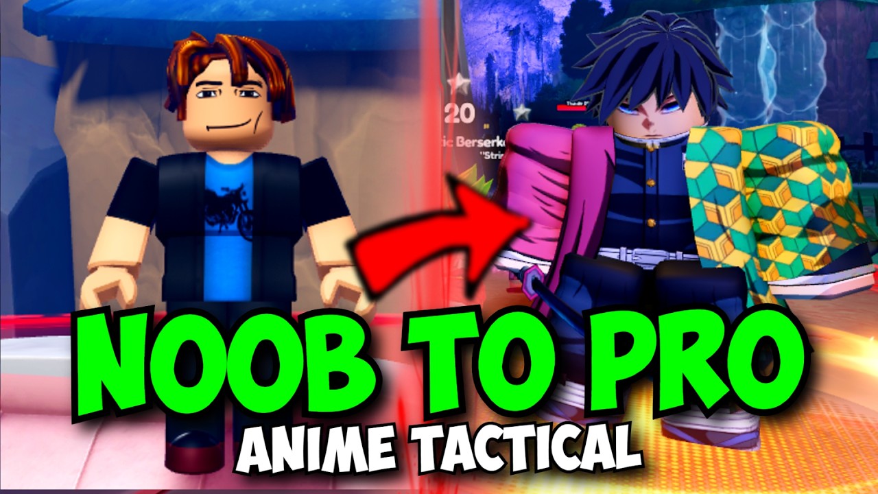 Noob To Pro in Anime Tactical! (Next Anime Champions!)
