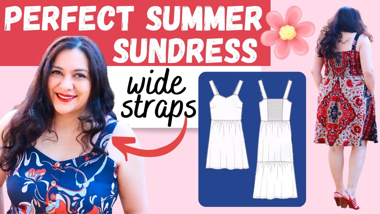GORGEOUS sundress with wide straps WE CAN ALL WEAR. 2 Tempo dresses (Love Notions). Bodice lining.