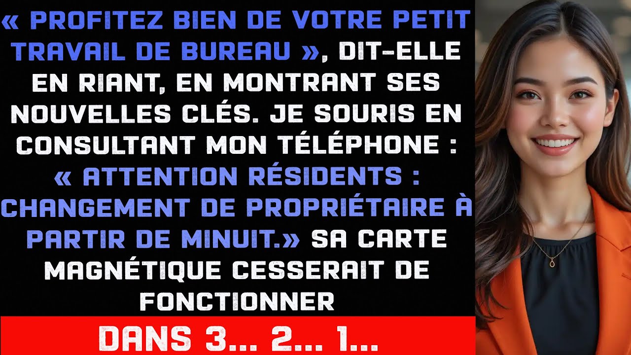 Ma sœur a eu le penthouse familial, tandis que j'étais secrètement propriétaire de tout l'immeuble