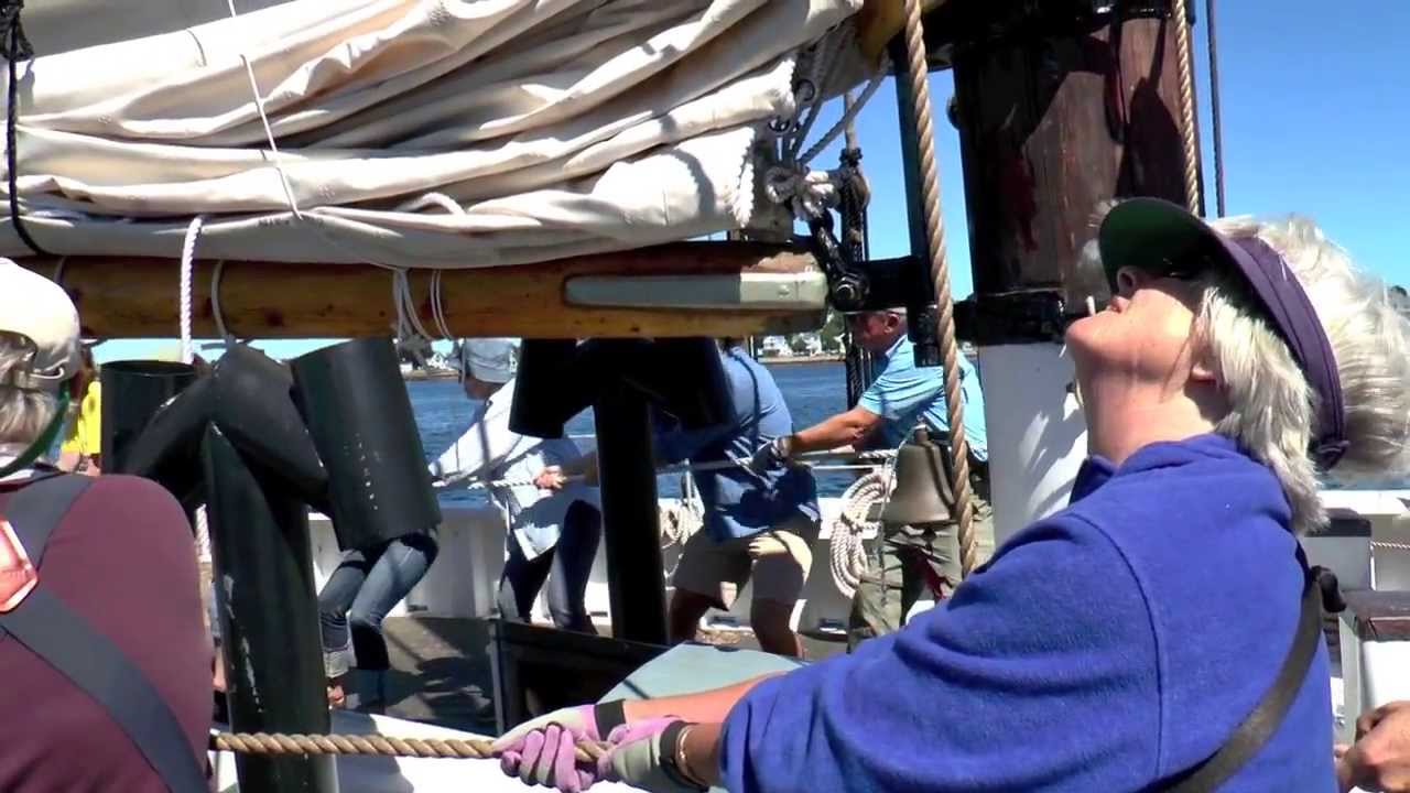 Aboard Schooner Adventure